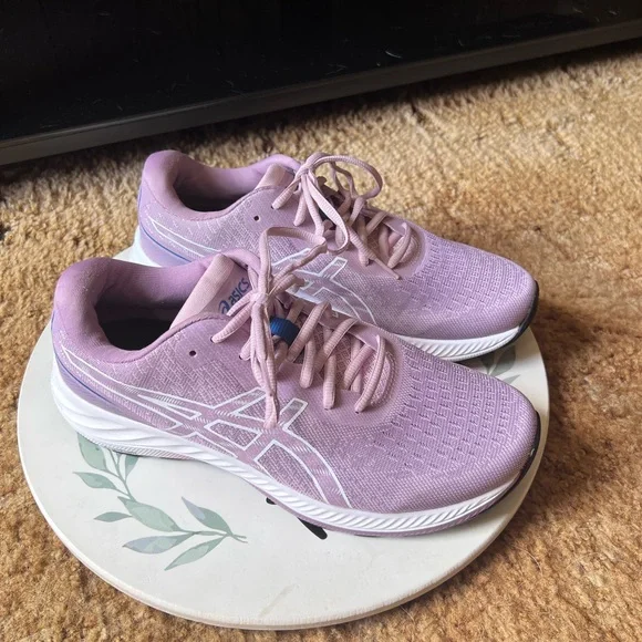 Women’s ASICS GEL-EXCITE 9 running athletes sneakers Barely Rose/White size 10. - Picture 9 of 17